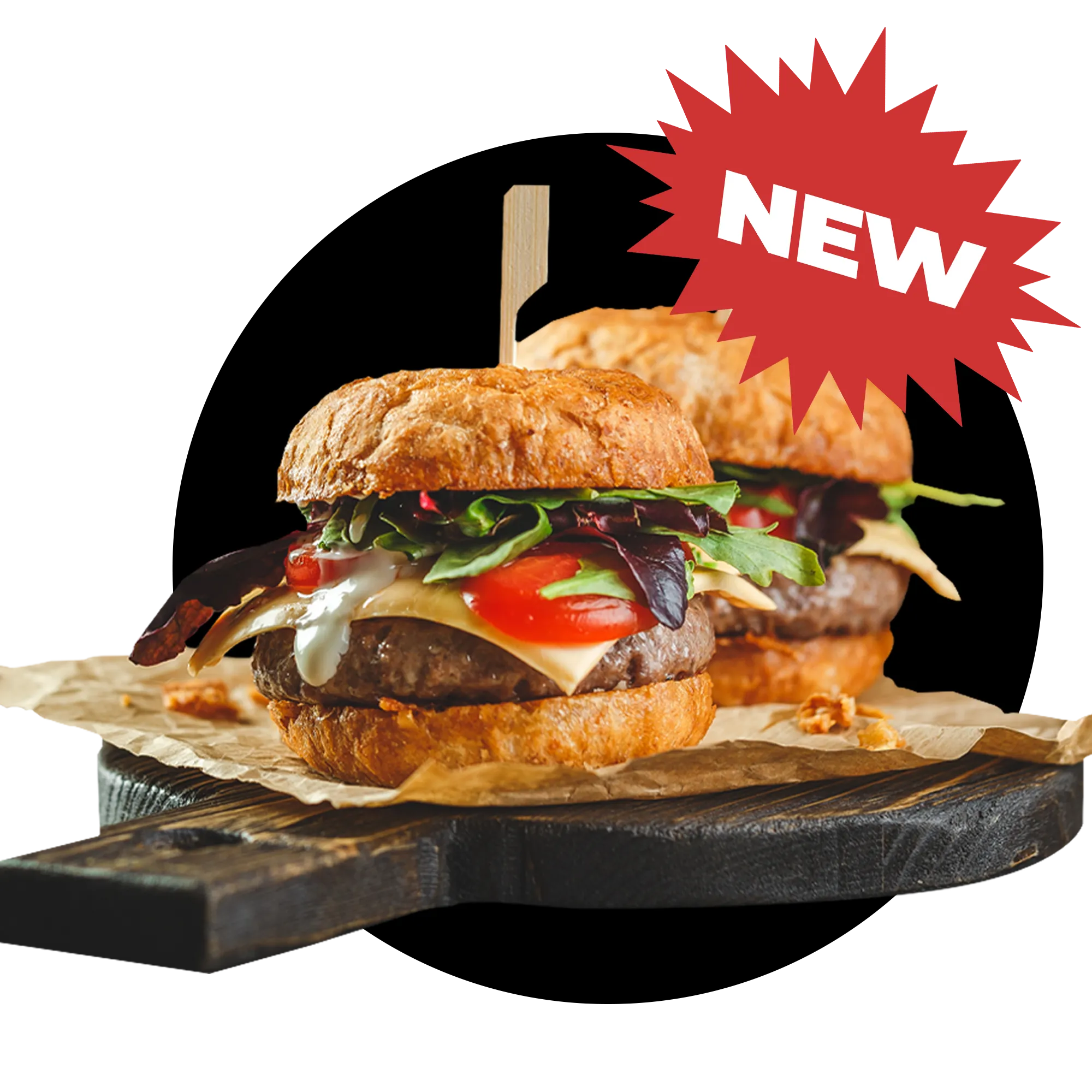 Aust Catering Burger Menü